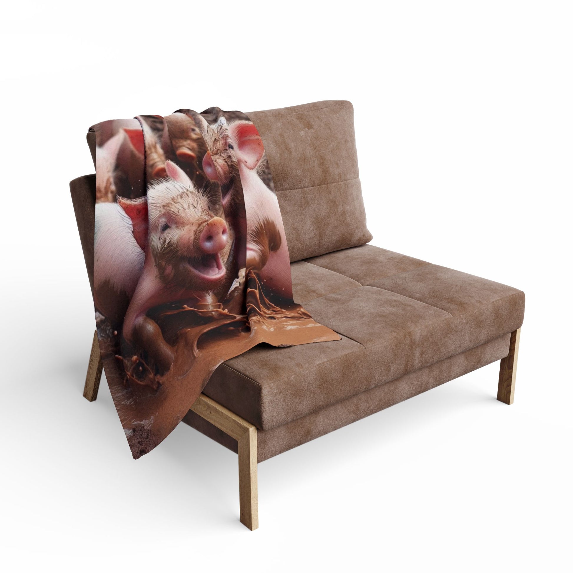 Piglet Muddy Fun Arctic Blanket - House of O & A
