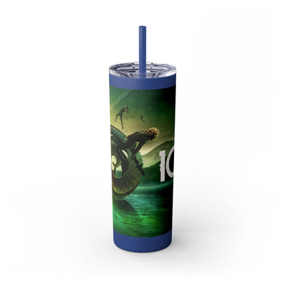 "The 100" Stainless Steel Tumbler - Green
