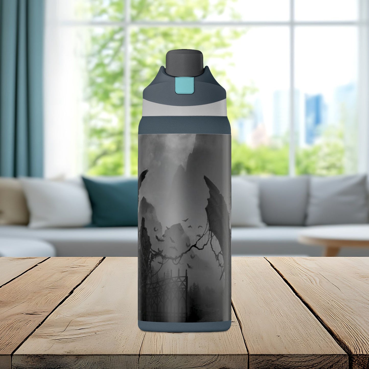 Insulated Water Bottle — Gothic Angel