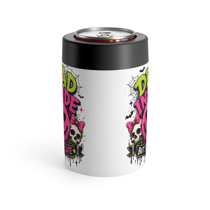 Can Holder — 'Dead Inside But Cute' Skull Can Cooler