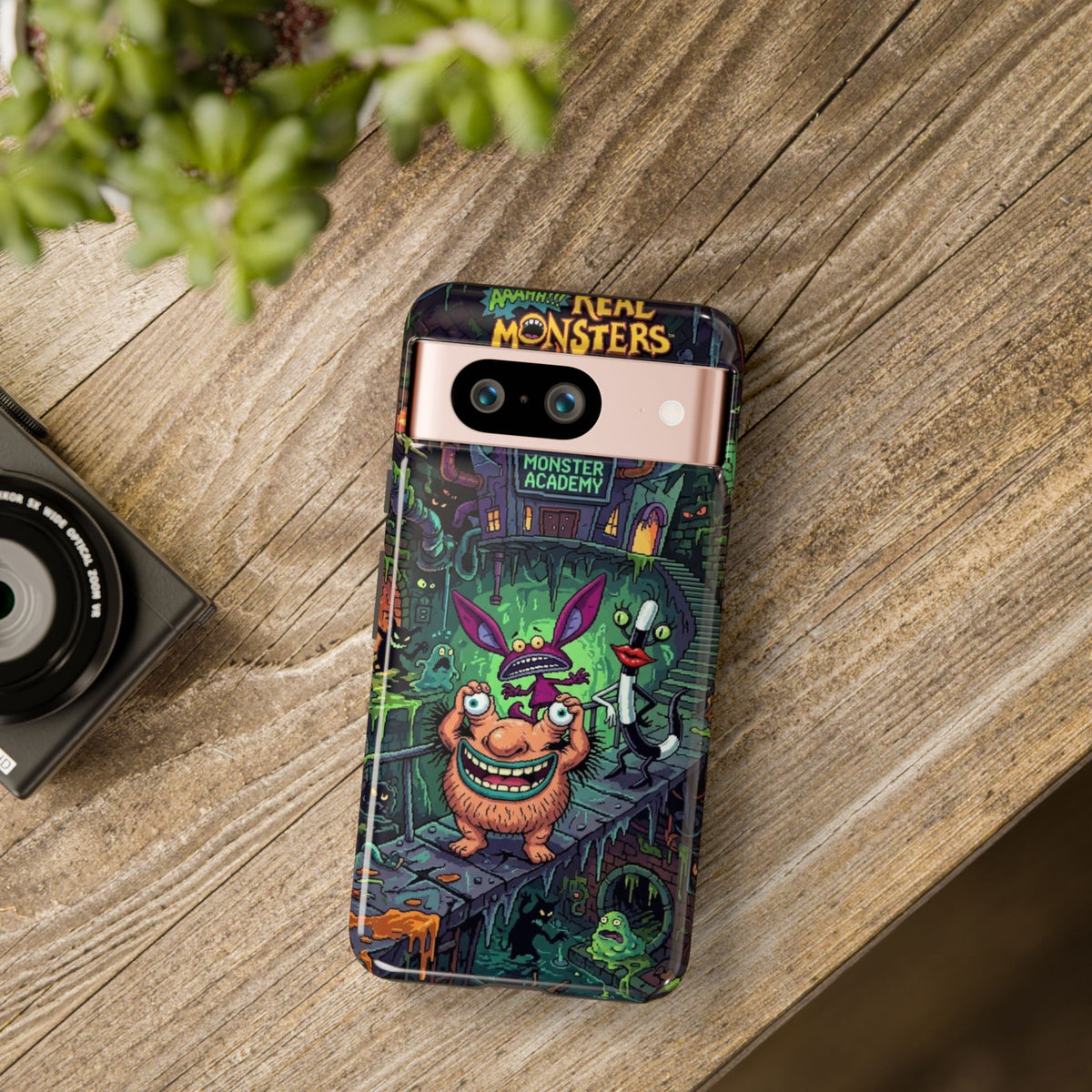 Google Pixel - Colorful Cartoon Monster Academy Design (Tough Cases)