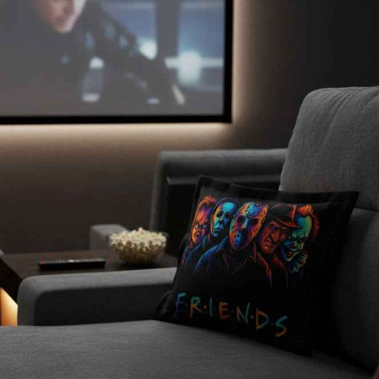 Halloween Friends Spooky Pillow Cover