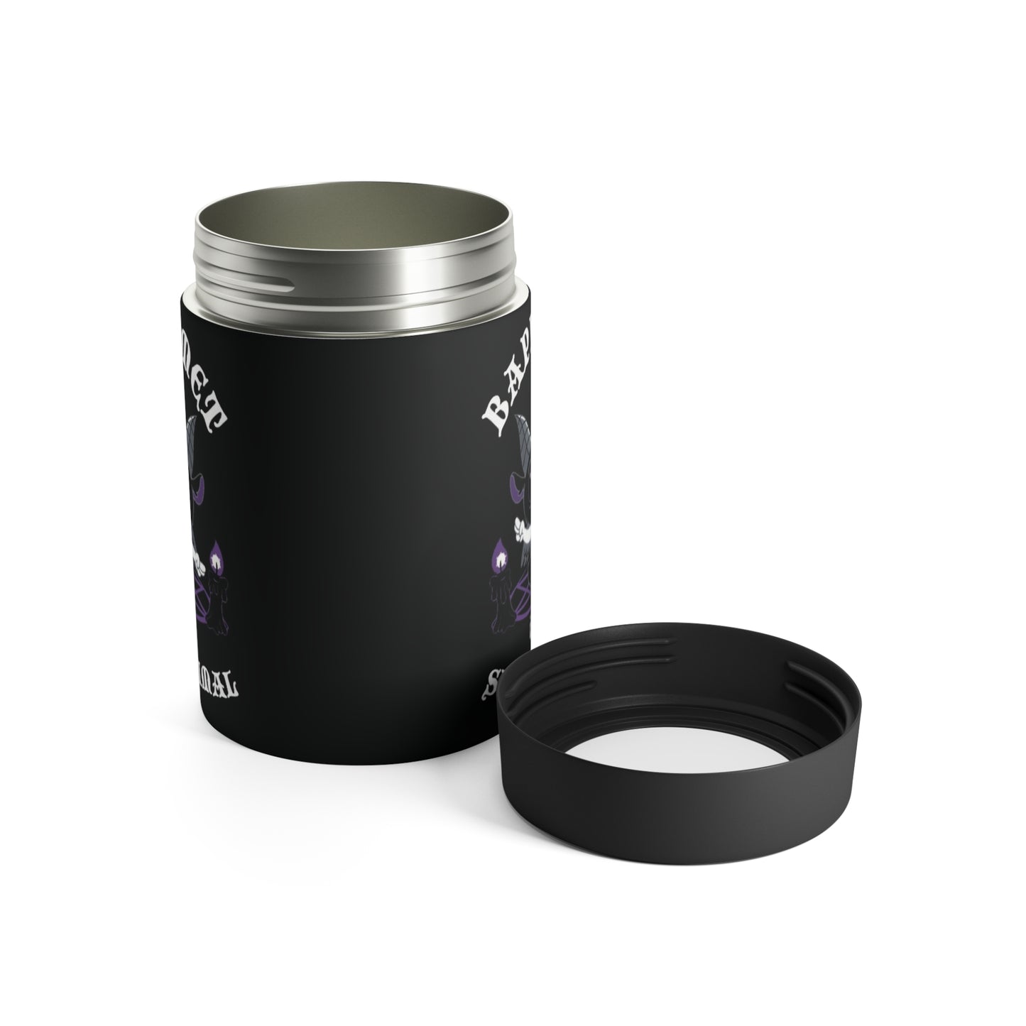 Spiritual Skull Can Cooler — Gothic Beverage Can Holder