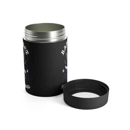 Spiritual Skull Can Cooler — Gothic Beverage Can Holder