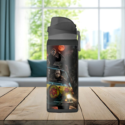 Nightmare Road Trip 32oz Insulated Water Bottle – Horror Legends Edition
