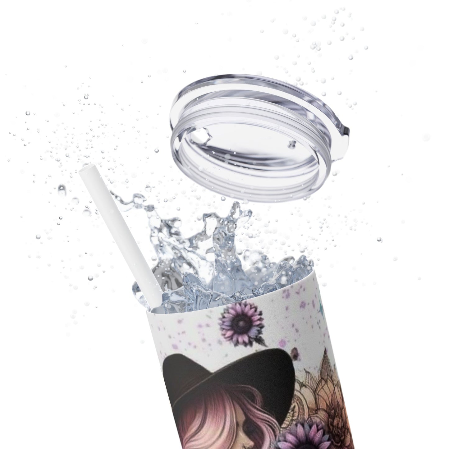 She Overcame Inspirational Skinny Tumbler - House of O & A