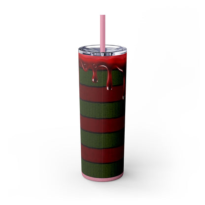 🔥 Freddy Krueger Skinny Tumbler – A Nightmare You’ll Love 🔥