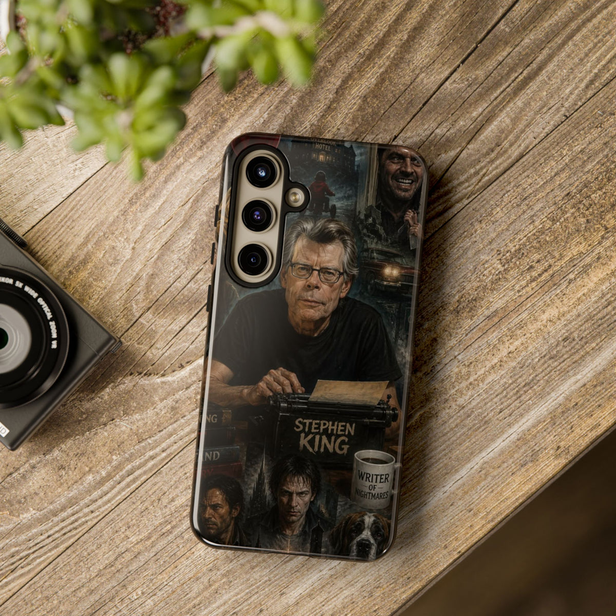 Stephen King Horror Phone Case – Gothic Dark Literature Samsung Protective Case