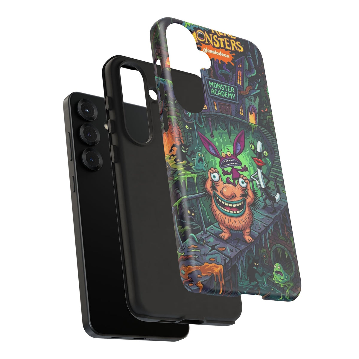 Colorful Cartoon Monster Academy Design (Tough Cases)