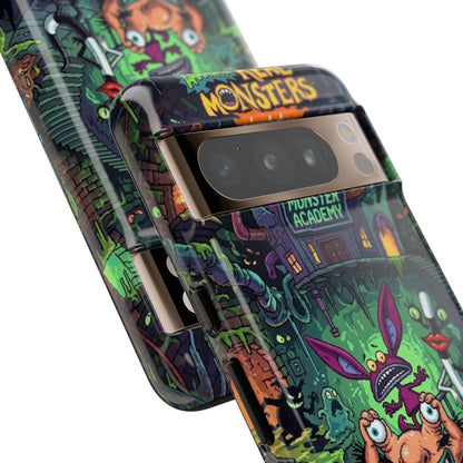 Colorful Cartoon Monster Academy Design (Tough Cases)