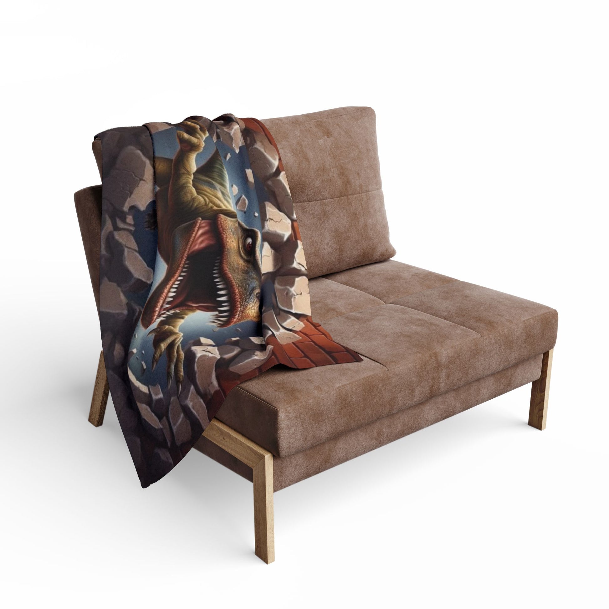 T-Rex Wall Break Arctic Blanket - House of O & A