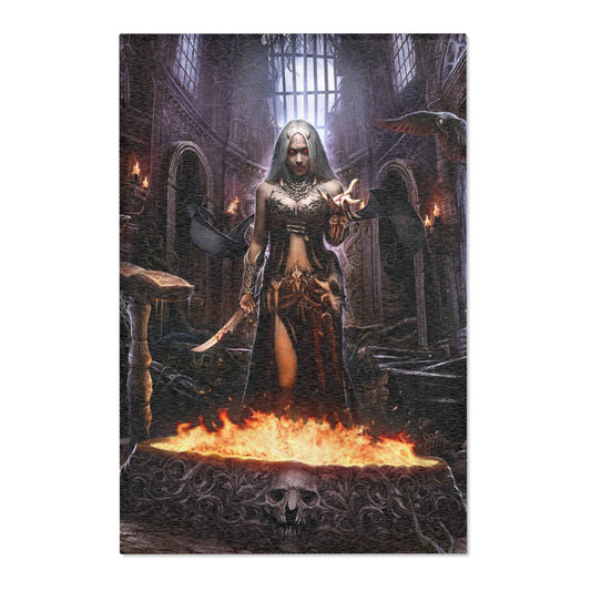 Demon Goddess Sacrifice Rug - House of O & A