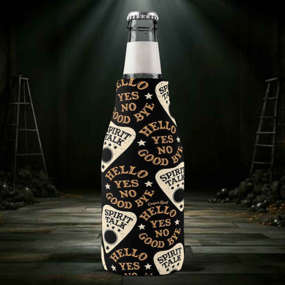 Spirit Talk & Hello Goodbye Beer Bottle Cooler
