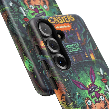 Colorful Cartoon Monster Academy Design (Tough Cases)