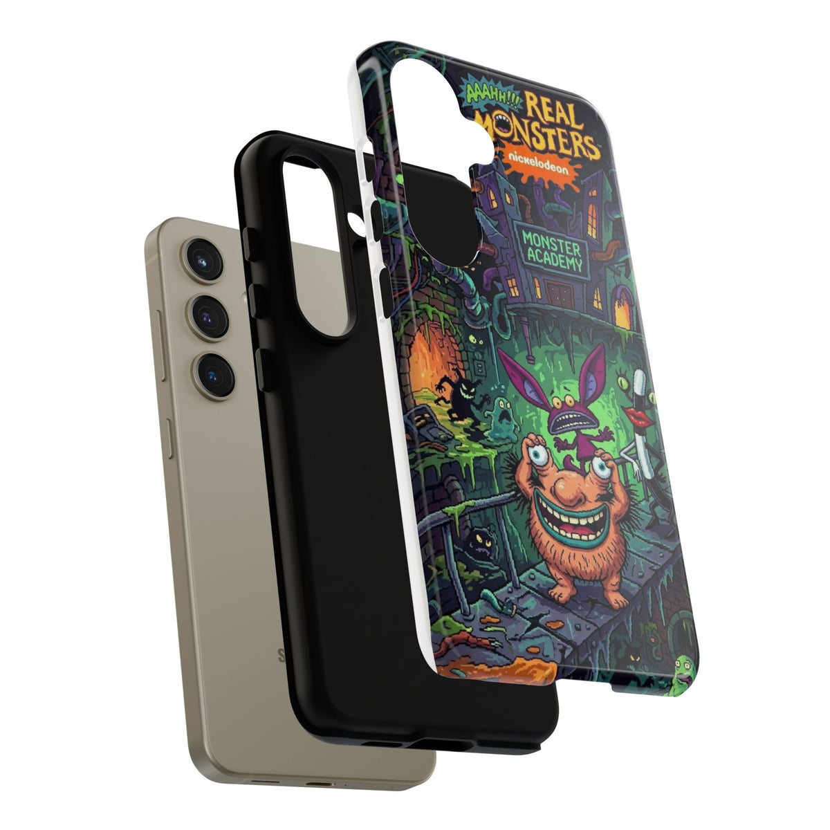 Samsung - Colorful Cartoon Monster Academy Design (Tough Cases)