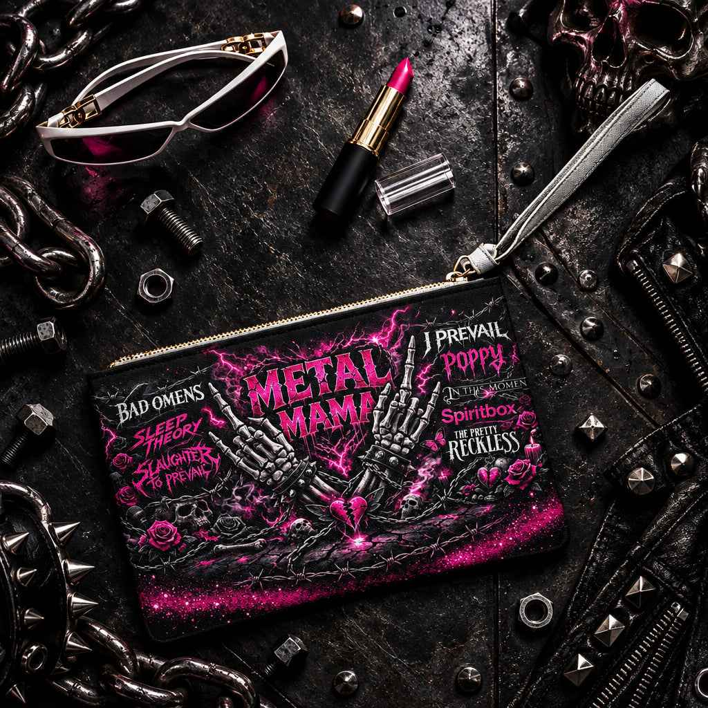 Metal Mama Clutch Bag