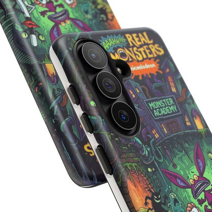 Samsung - Colorful Cartoon Monster Academy Design (Tough Cases)