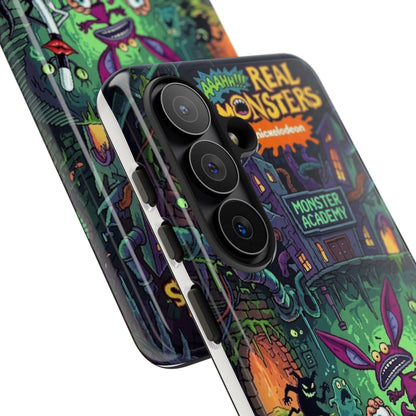 Samsung - Colorful Cartoon Monster Academy Design (Tough Cases)