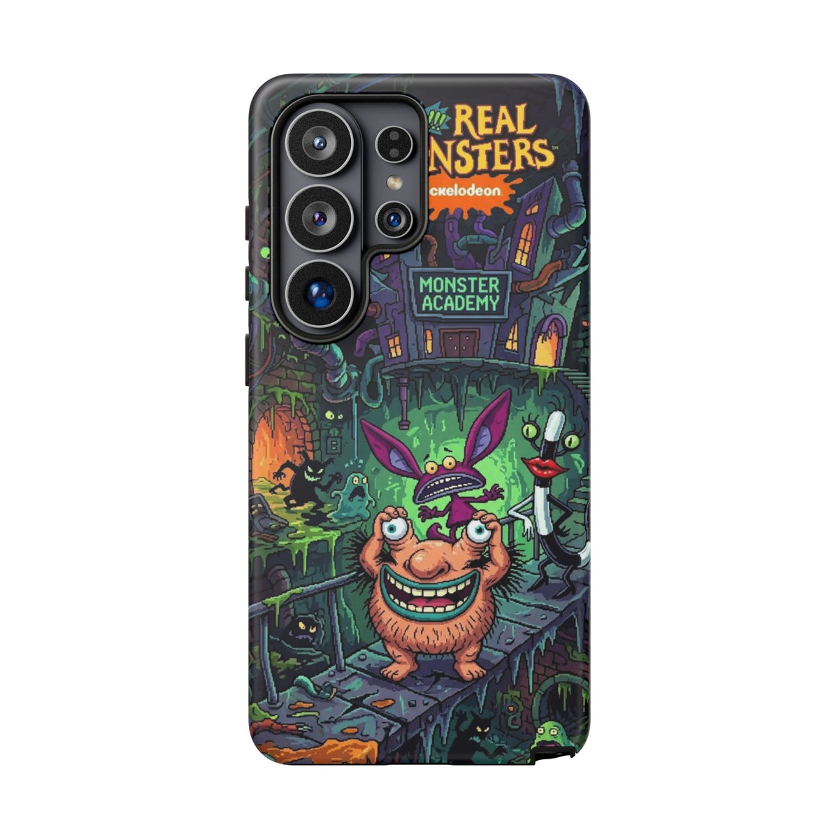 Samsung - Colorful Cartoon Monster Academy Design (Tough Cases)