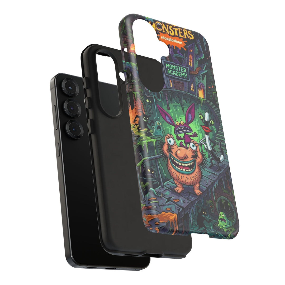 Colorful Cartoon Monster Academy Design (Tough Cases)