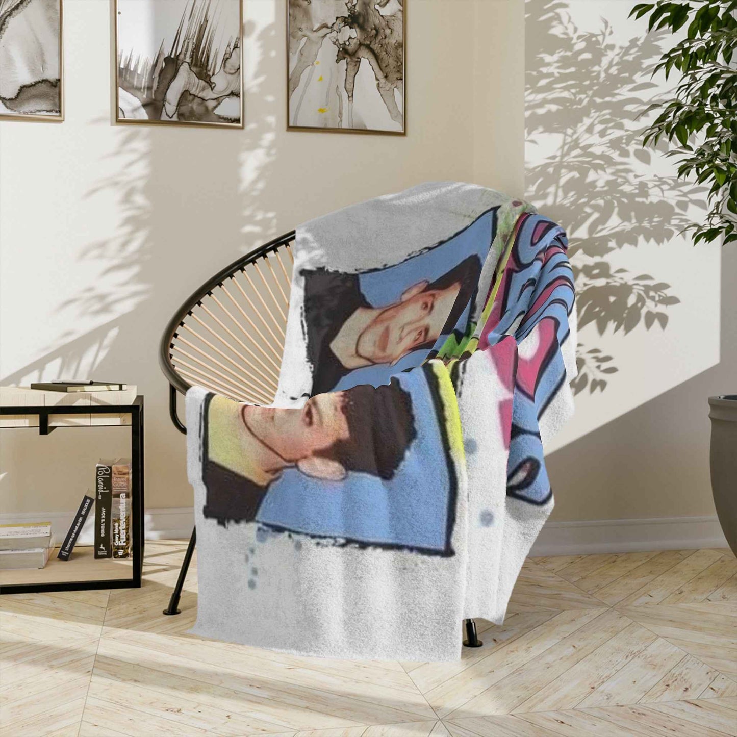 New Kids on the Block - Velveteen Minky Blanket