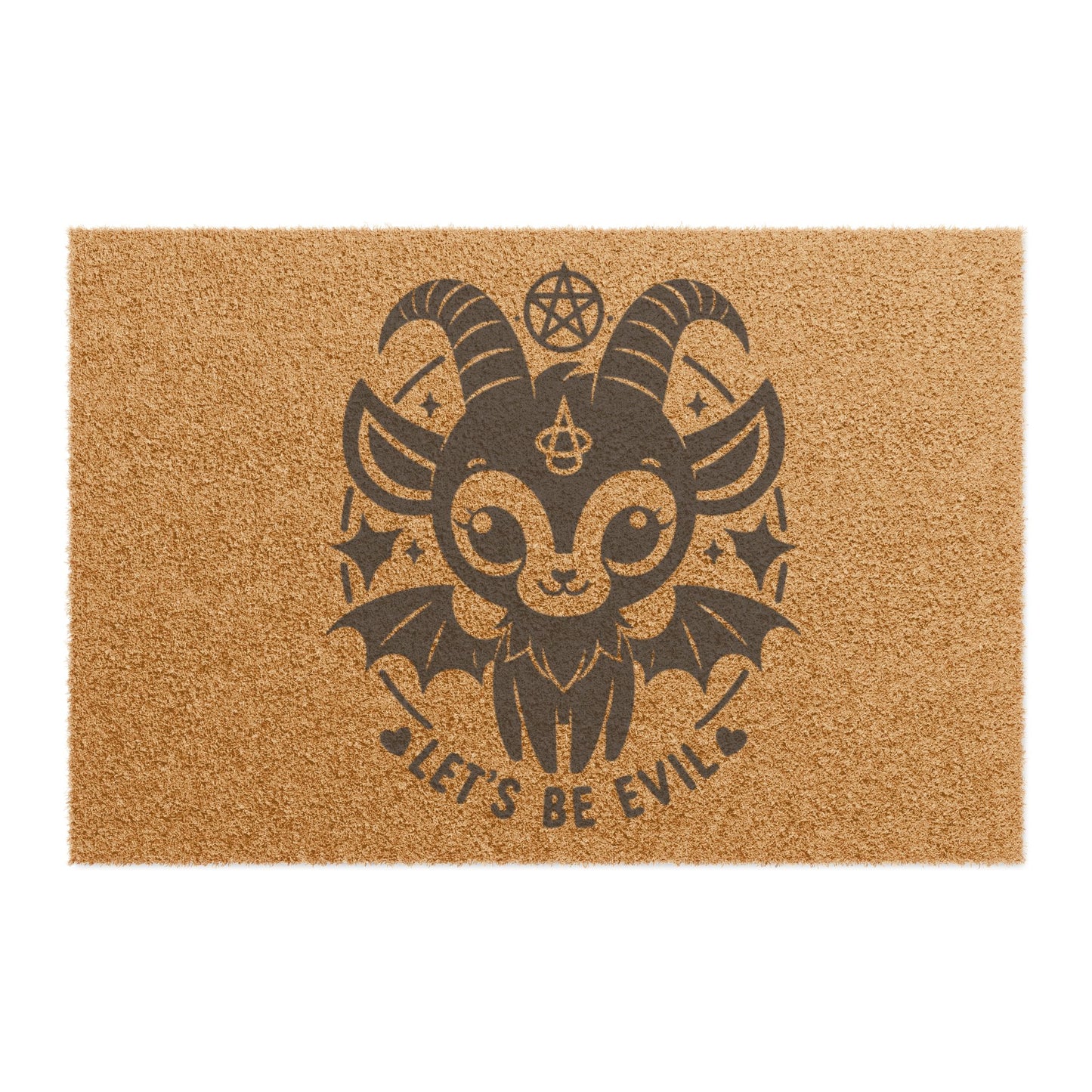 "Let's Be Evil" Welcome Mat