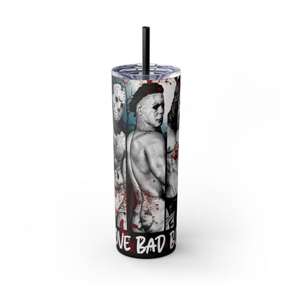 I Love Bad Boys Skinny Tumbler - House of O & A