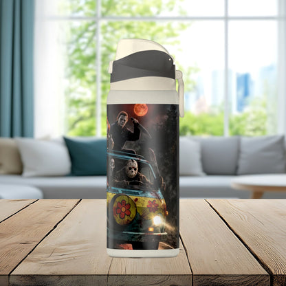 Nightmare Road Trip 32oz Insulated Water Bottle – Horror Legends Edition
