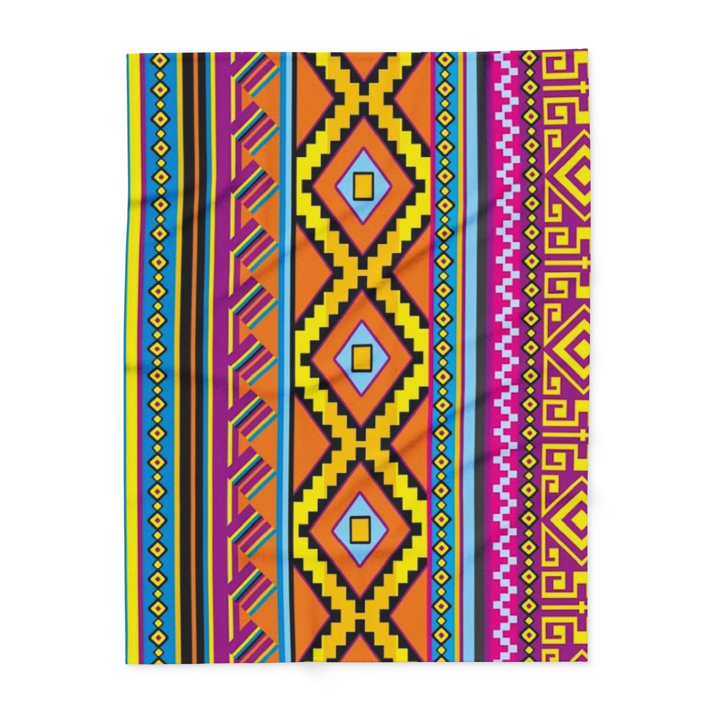 Aztec Pattern - Arctic Blanket - House of O & A