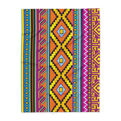 Aztec Pattern - Arctic Blanket - House of O & A