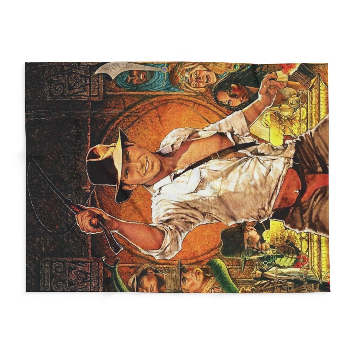 Indiana Jones - Raiders of the Lost Ark - Arctic Blanket - House of O & A