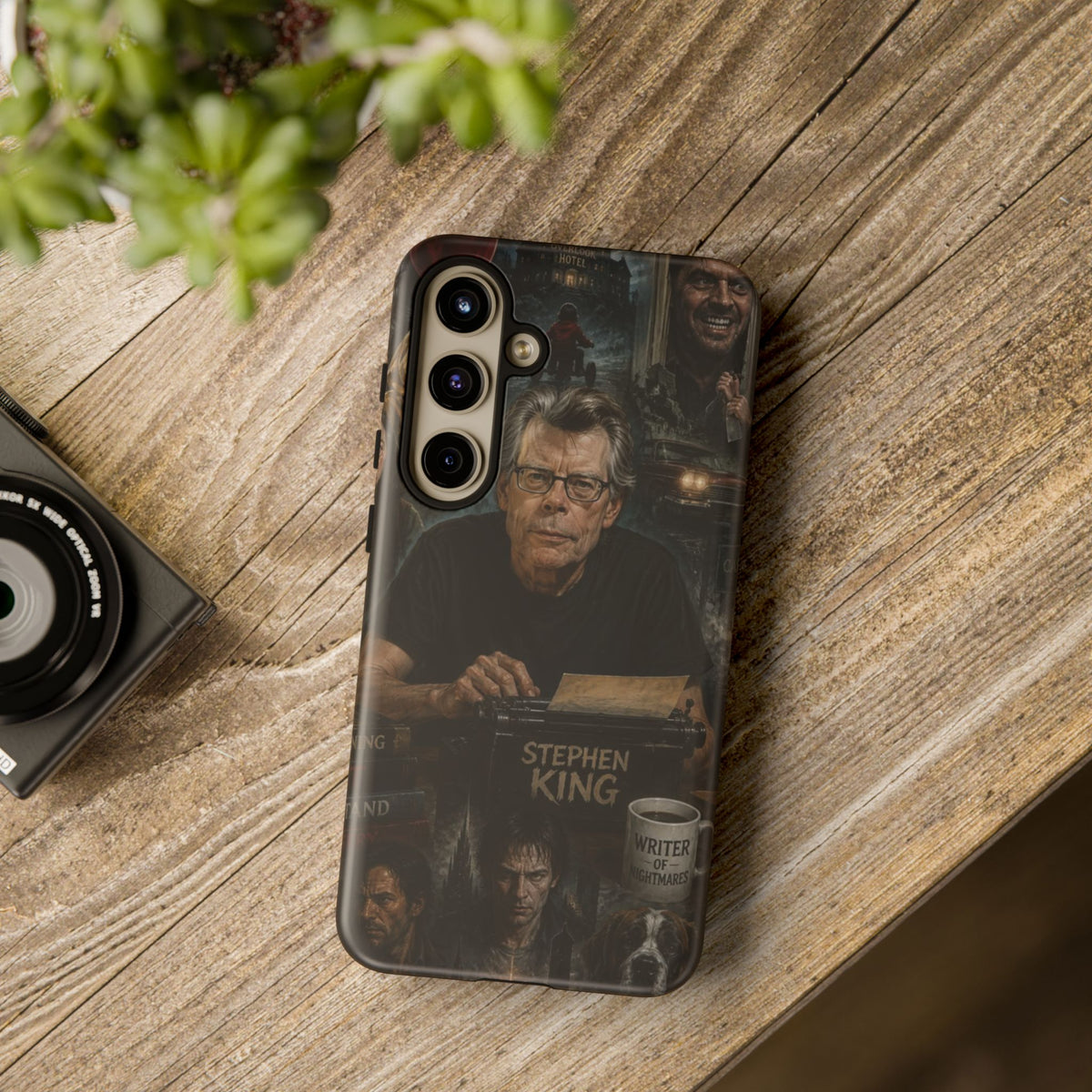 Stephen King Horror Phone Case – Gothic Dark Literature Samsung Protective Case
