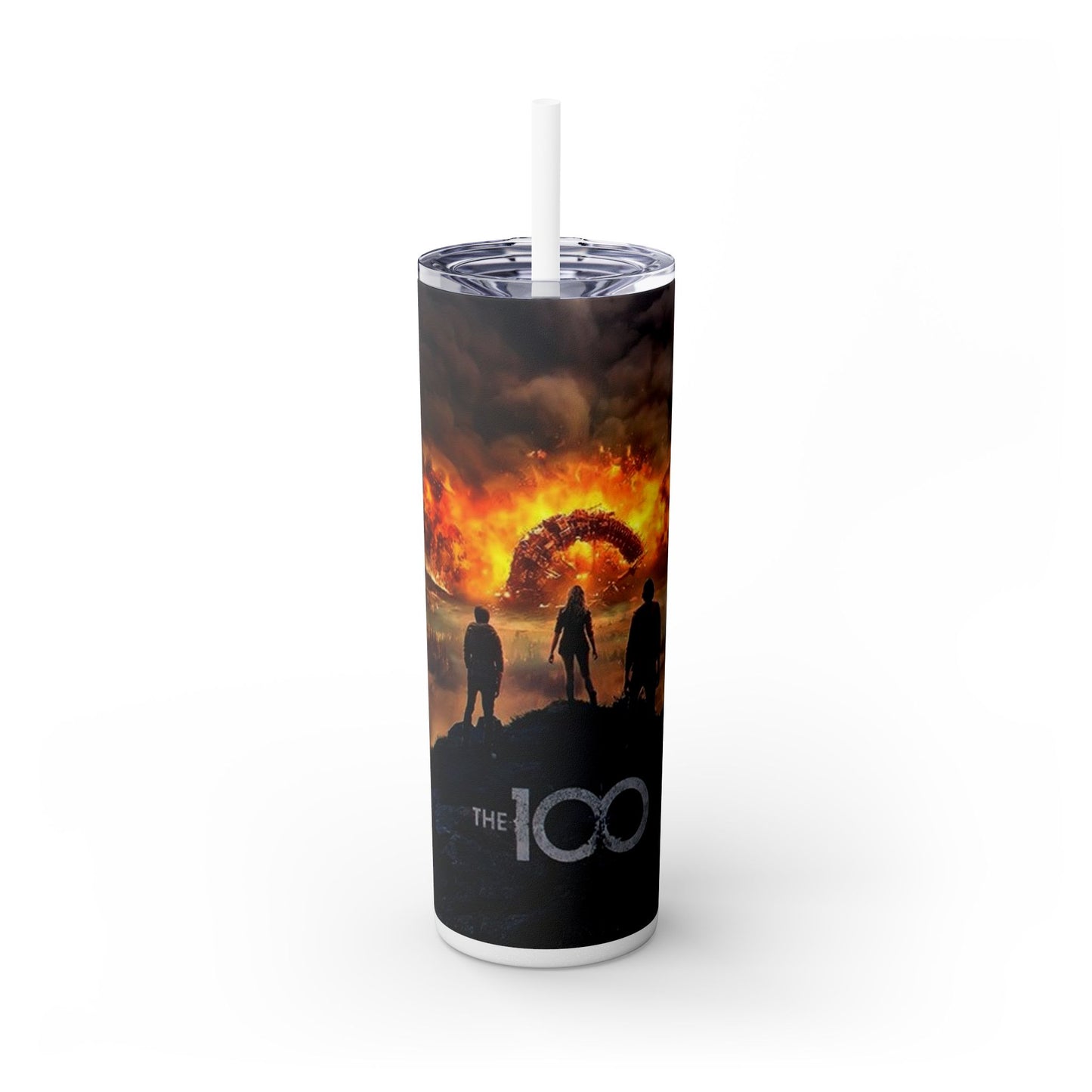 The 100 Stainless Steel Tumbler - Orange - House of O & A