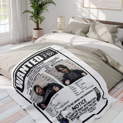 Supernatural Sam & Dean Arctic Blanket