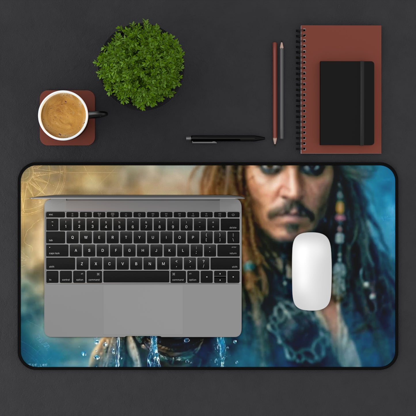 Captain’s Curse XL Desk Mat – Ocean’s Edge Gaming & Workspace Pad