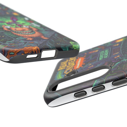 Samsung - Colorful Cartoon Monster Academy Design (Tough Cases)