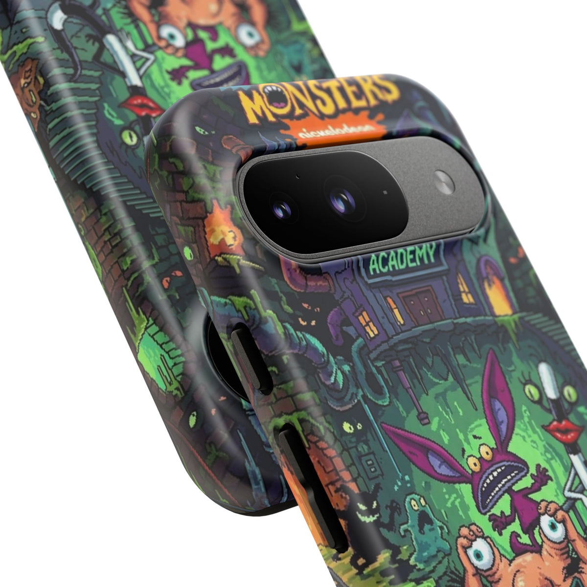 Colorful Cartoon Monster Academy Design (Tough Cases)