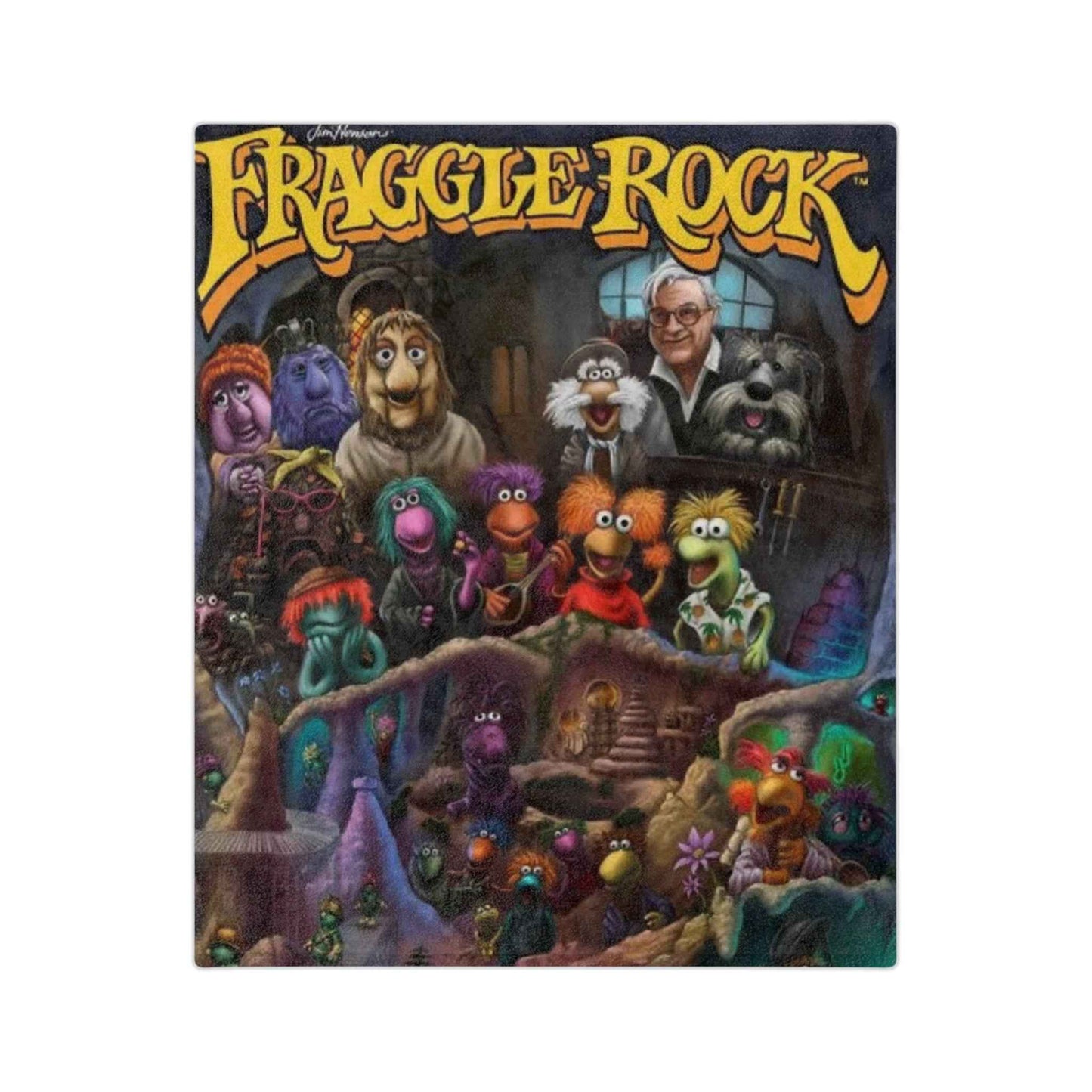 Fraggle Rock - Velveteen Minky Blanket