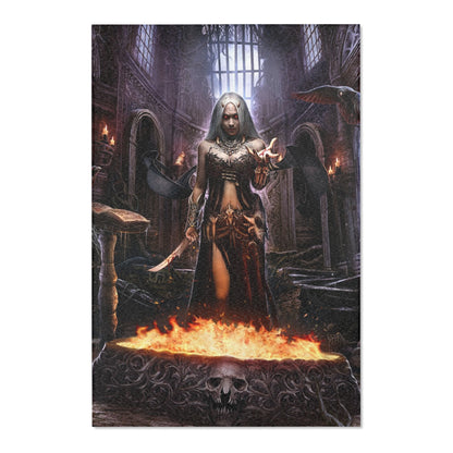 Demon Goddess Sacrifice Rug - House of O & A