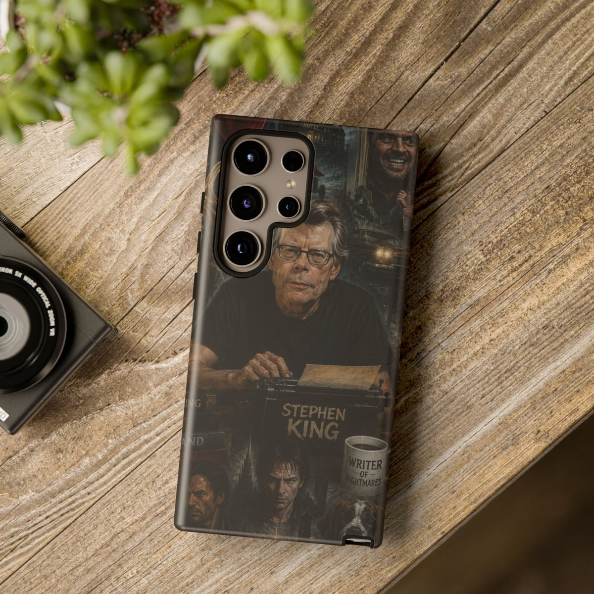 Stephen King Horror Phone Case – Gothic Dark Literature Samsung Protective Case