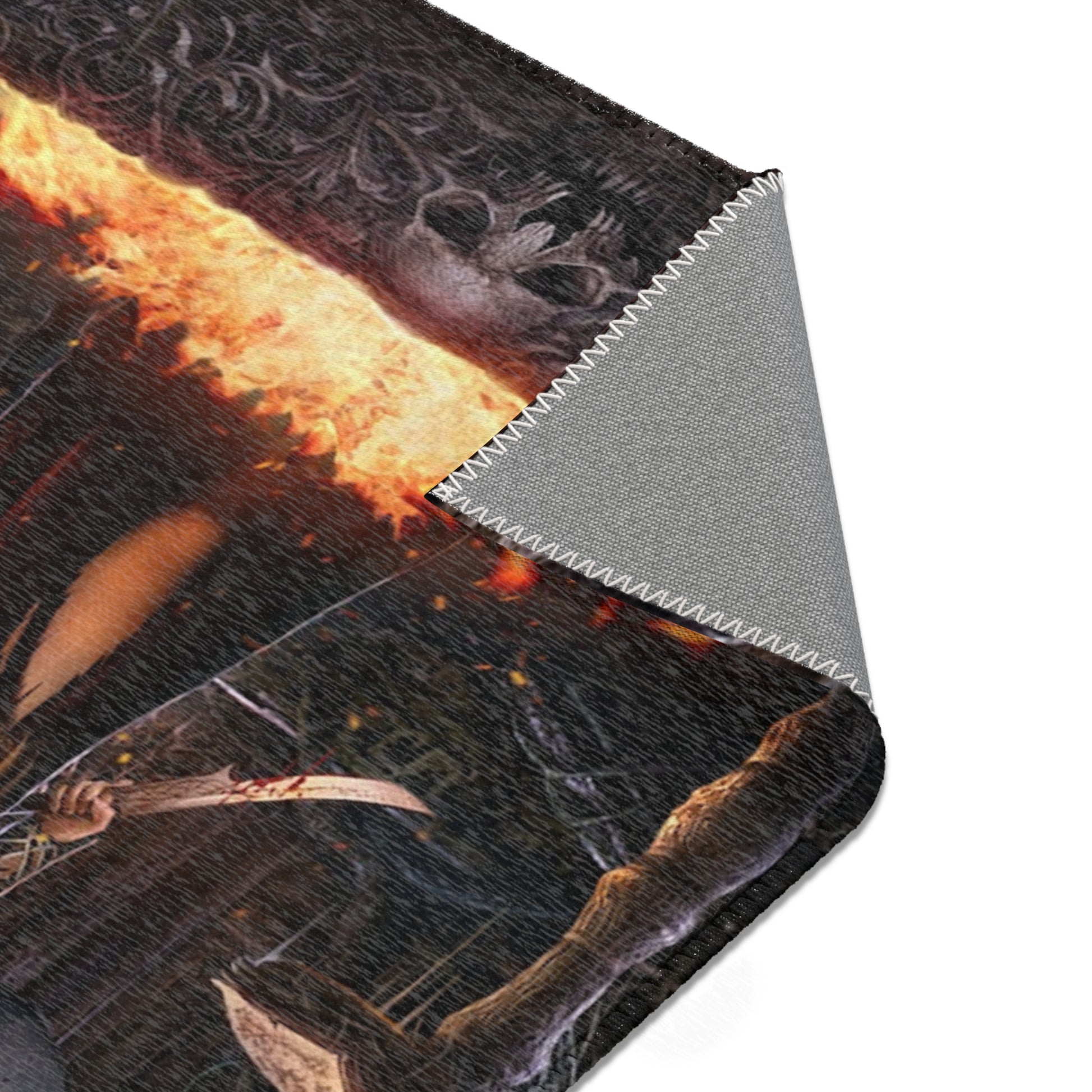 Demon Goddess Sacrifice Rug - House of O & A
