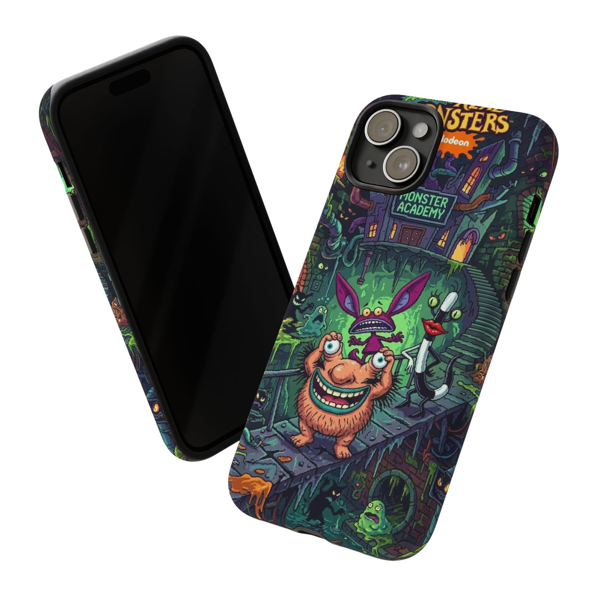 Colorful Cartoon Monster Academy Design (Tough Cases)