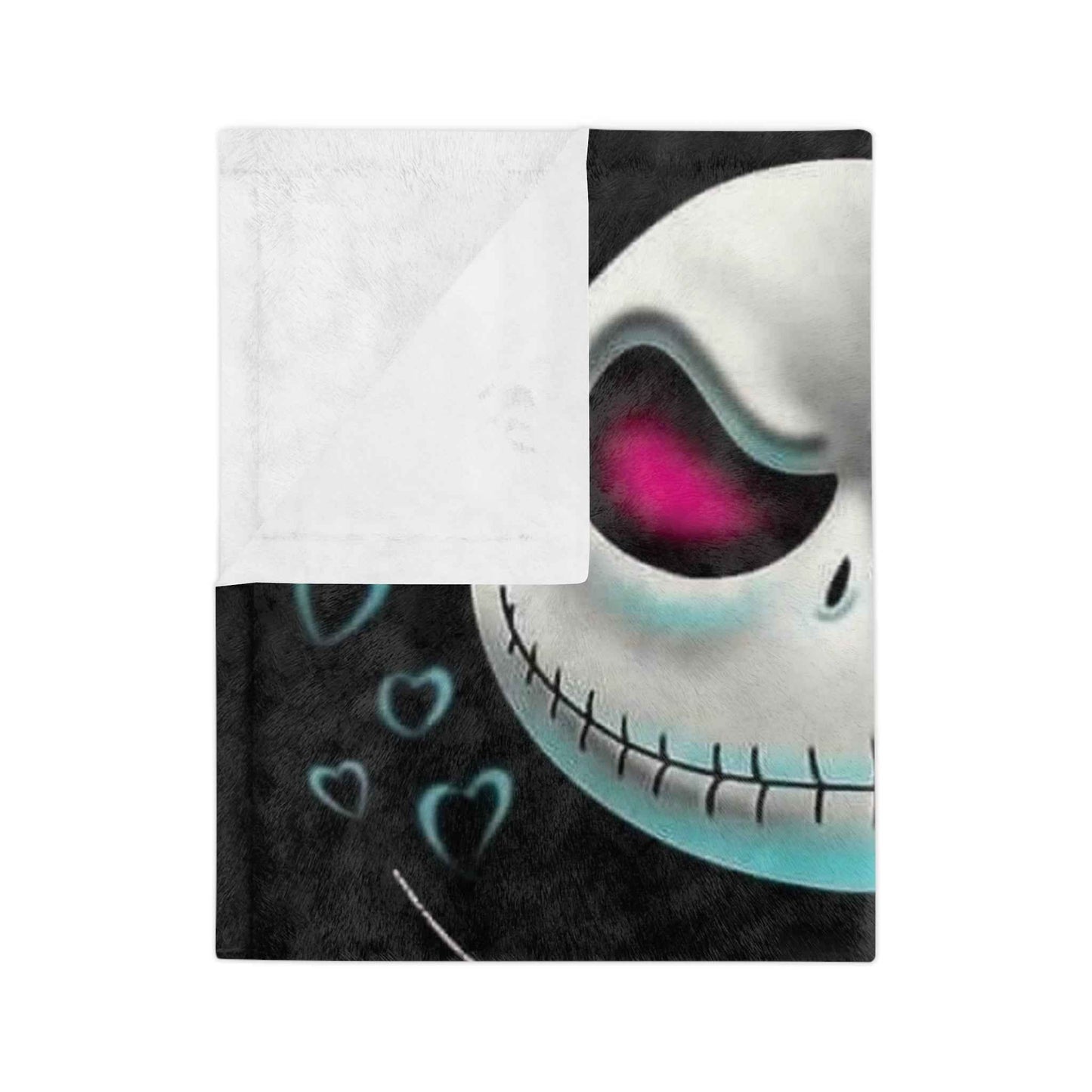 Jack Skeleton Halloween Velveteen Blanket