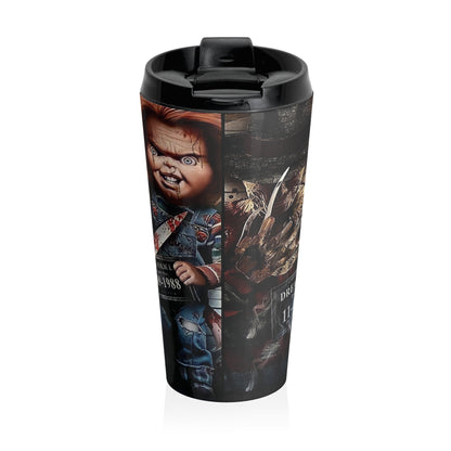 Horror Movie Junkie - Stainless Steel Travel Mug