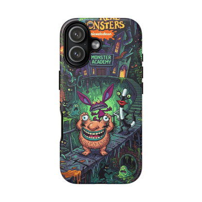 Colorful Cartoon Monster Academy Design (Tough Cases)