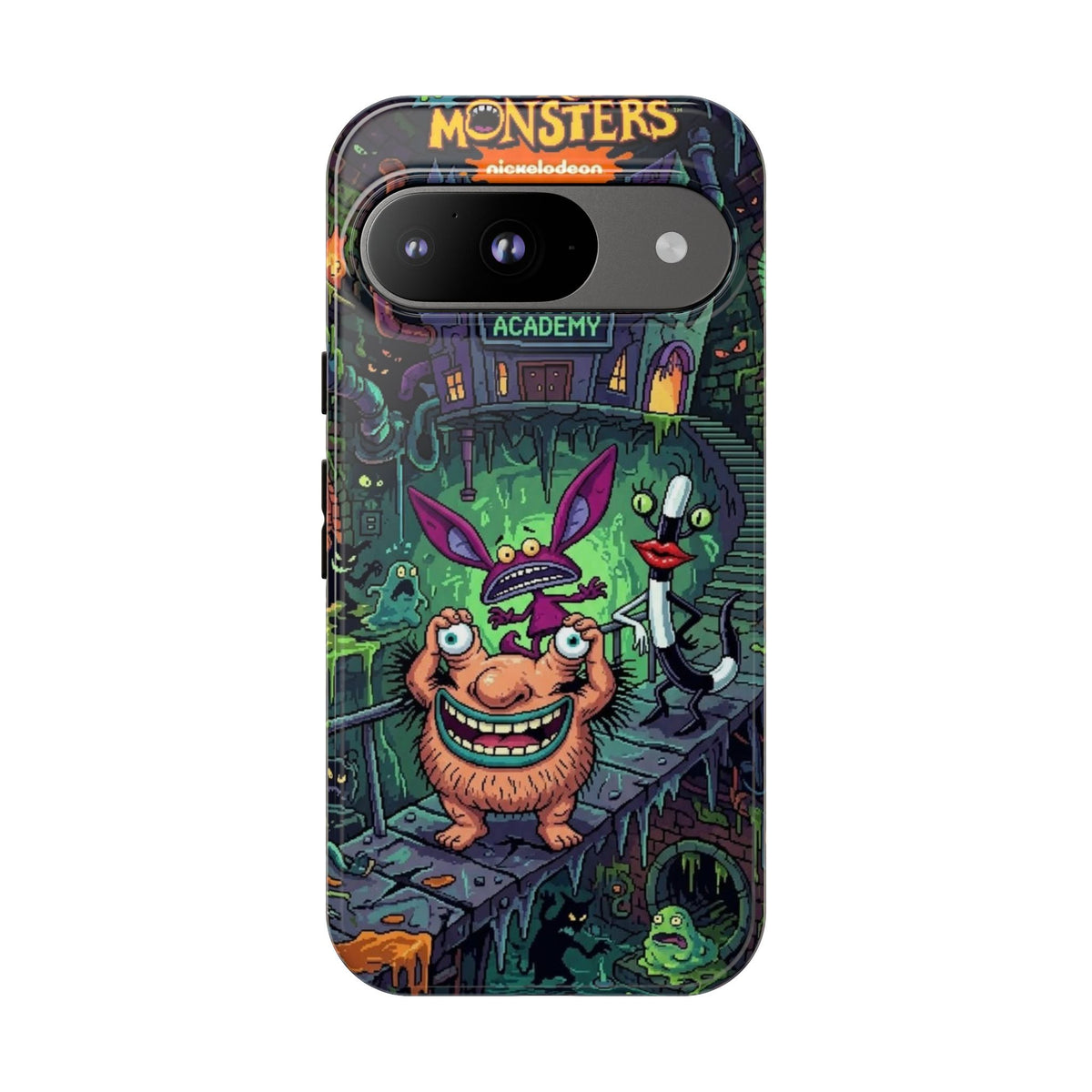 Colorful Cartoon Monster Academy Design (Tough Cases)