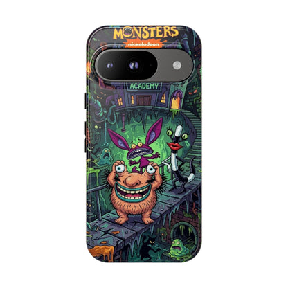 Colorful Cartoon Monster Academy Design (Tough Cases)