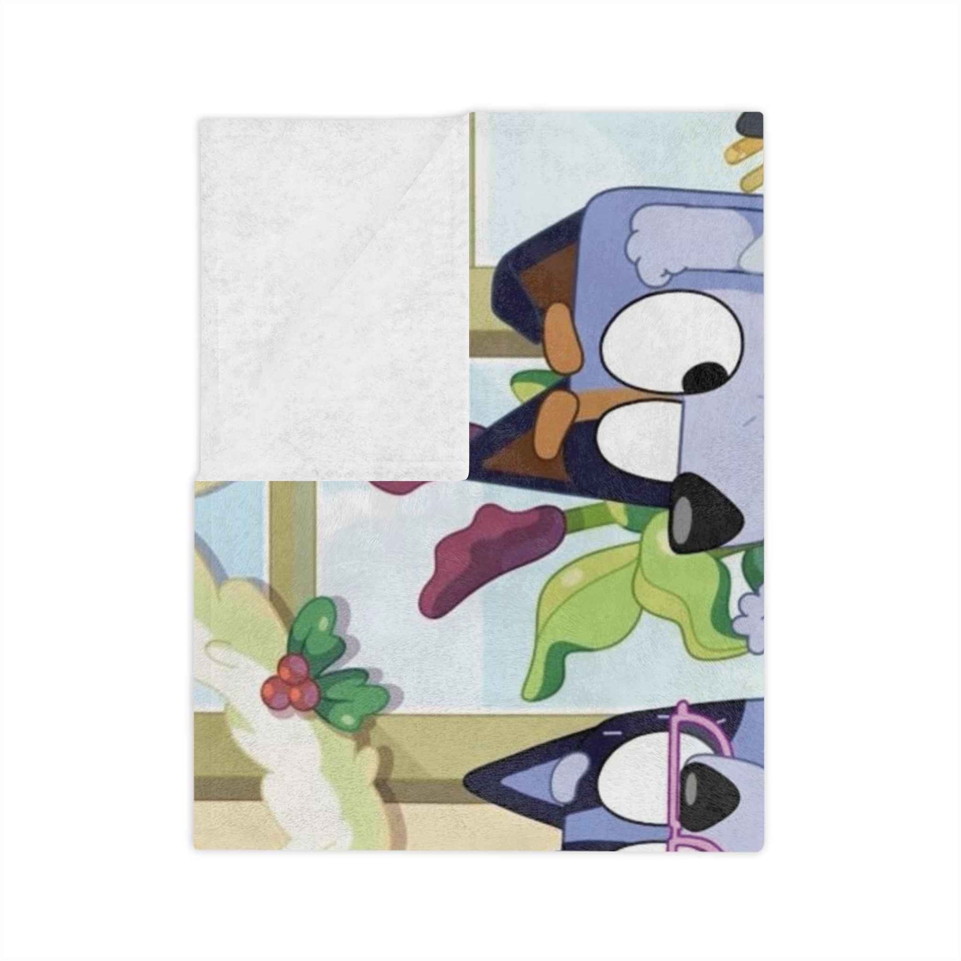 Bluey - Velveteen Minky Blanket