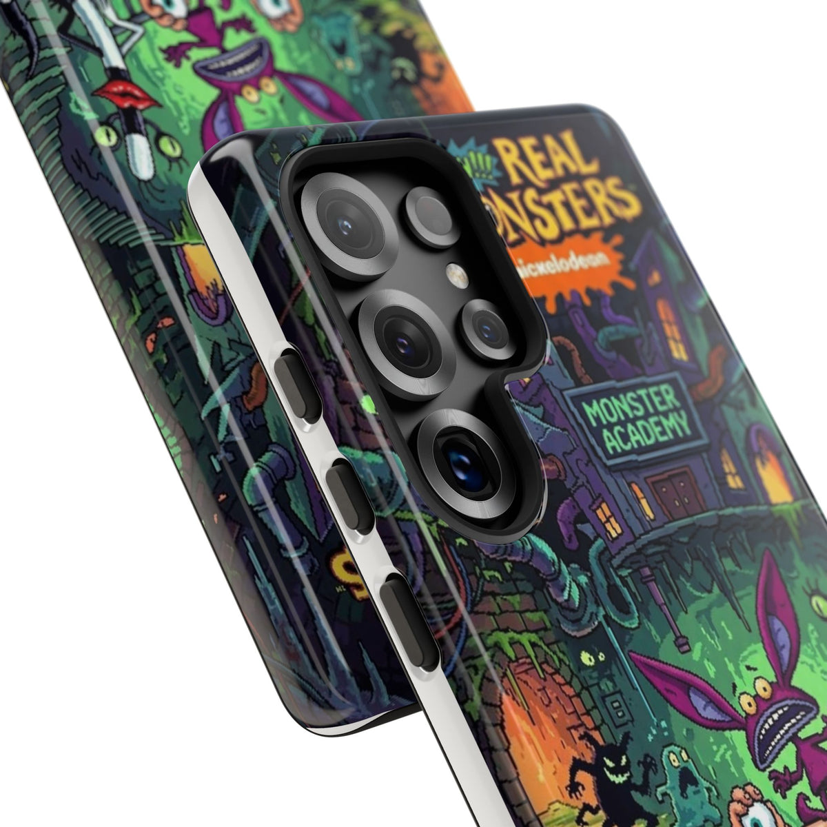 Samsung - Colorful Cartoon Monster Academy Design (Tough Cases)