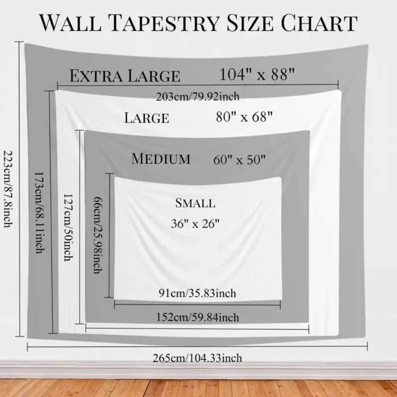 Occult Crystal Ball Tapestry — "I Can Clearly See That You Are Full of Shit" Wall Hanging
